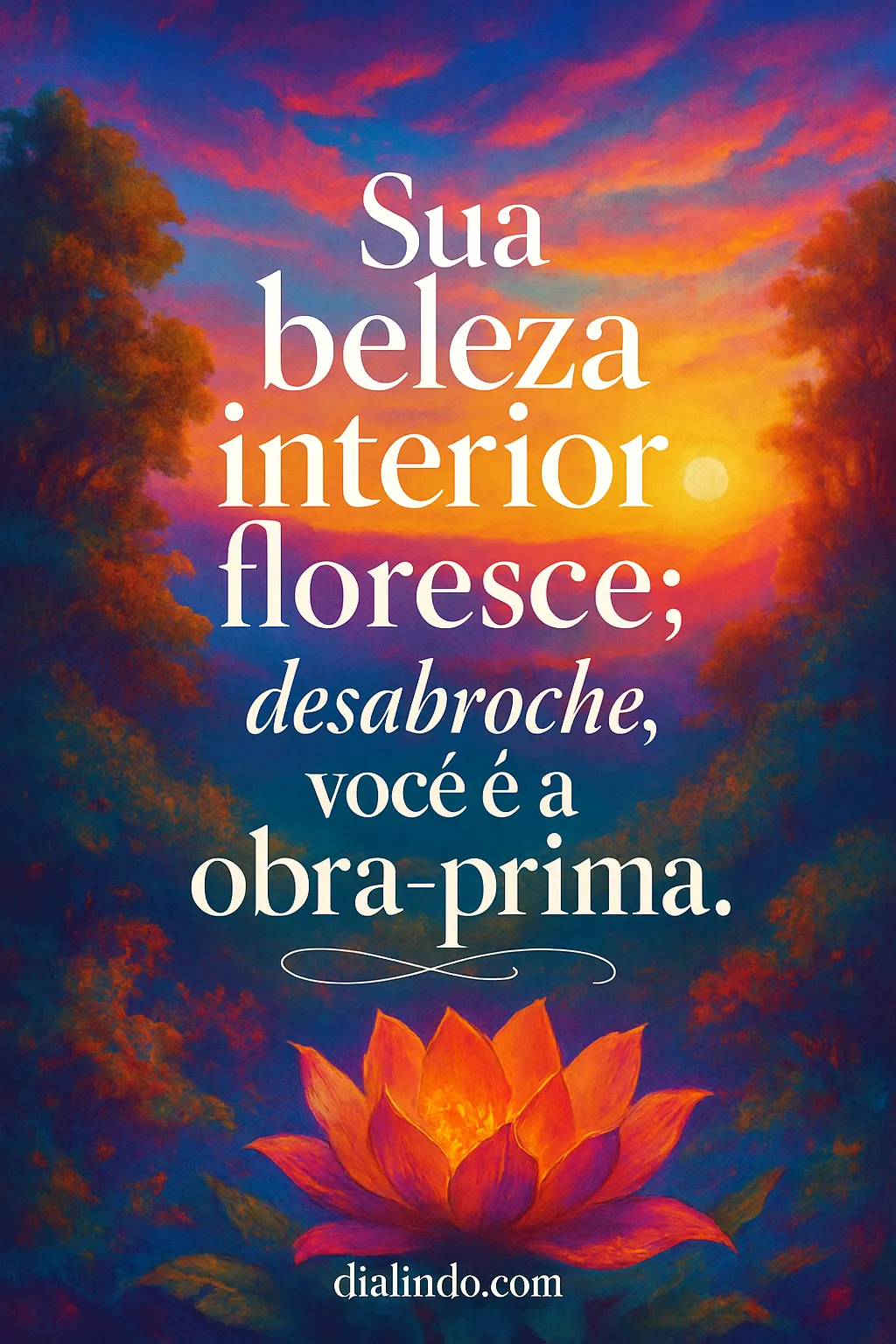 Obra-Prima Interior Floresce