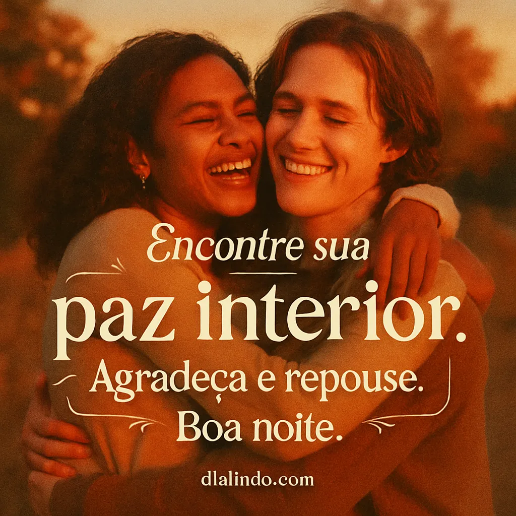 Gratidão, Paz e Repouso