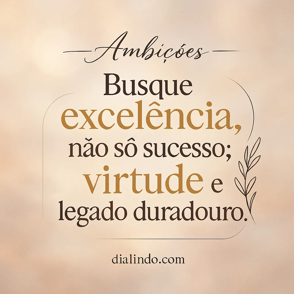 Excelência: Legado Duradouro