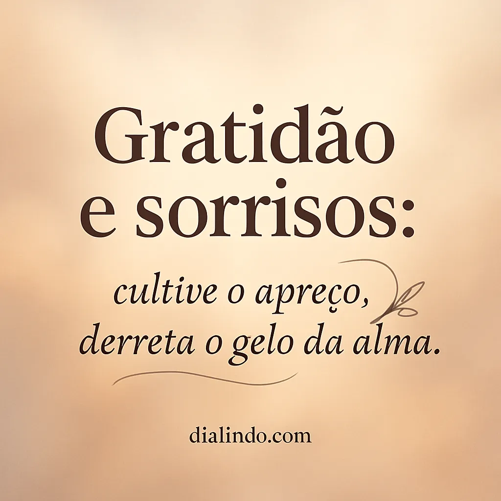 Sorrisos Descongelam a Alma