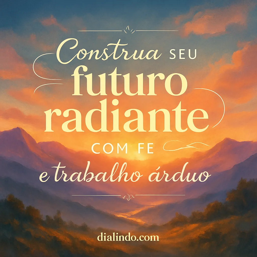 Fé, Trabalho: Futuro Radiante
