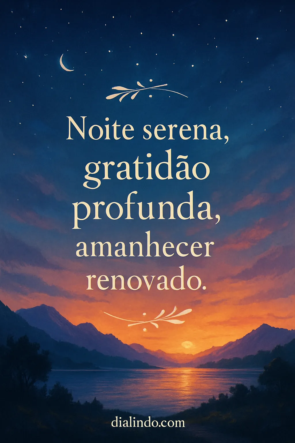 Serena Gratidão: Novo Amanhecer