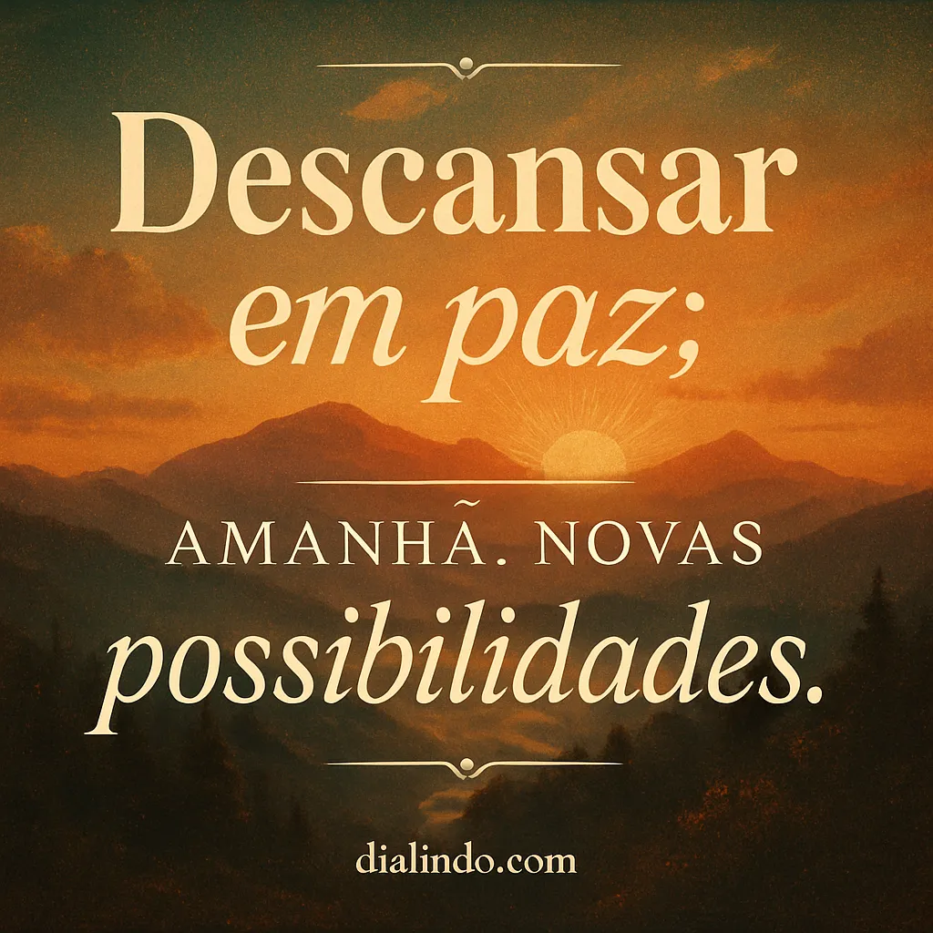 Paz Noturna, Esperança Amanhecer