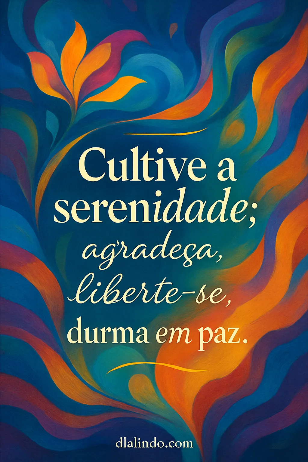 Serenidade: Gratidão, Libertação, Paz