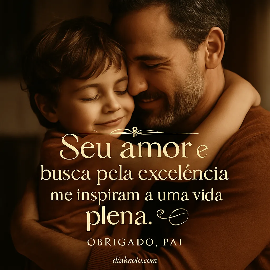 Inspiração Paterna: Plenitude Vital