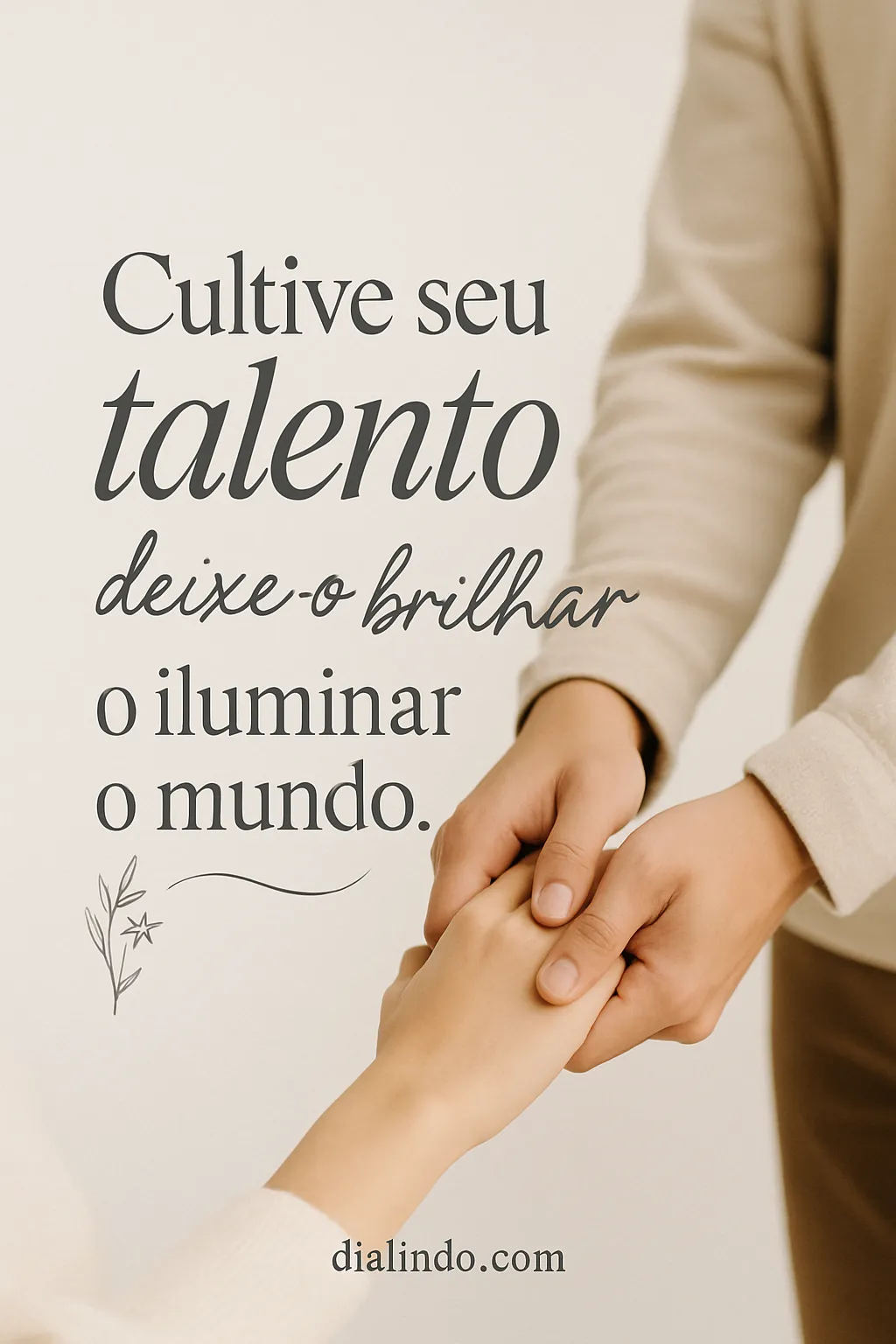 Talento Radiante: Ilumine o Mundo