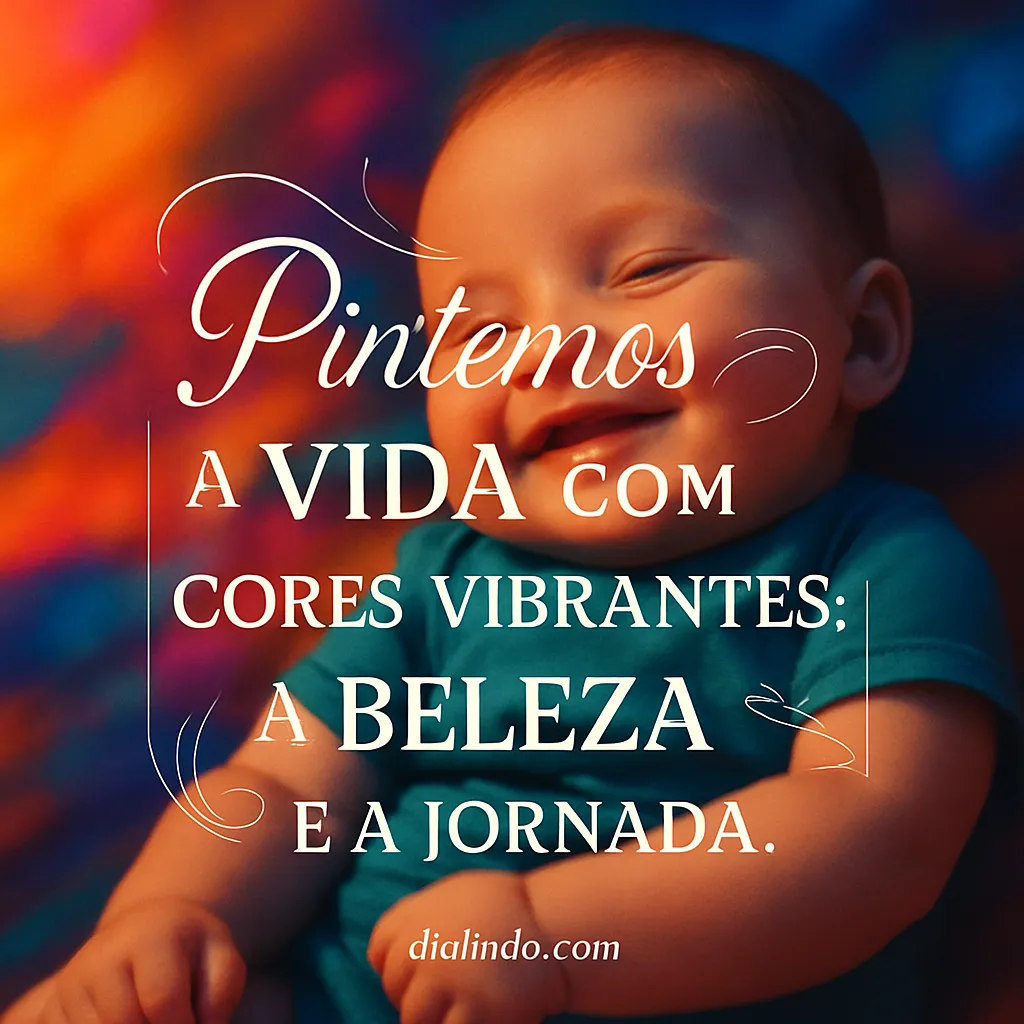 Cores Vibrantes: A Jornada Bela