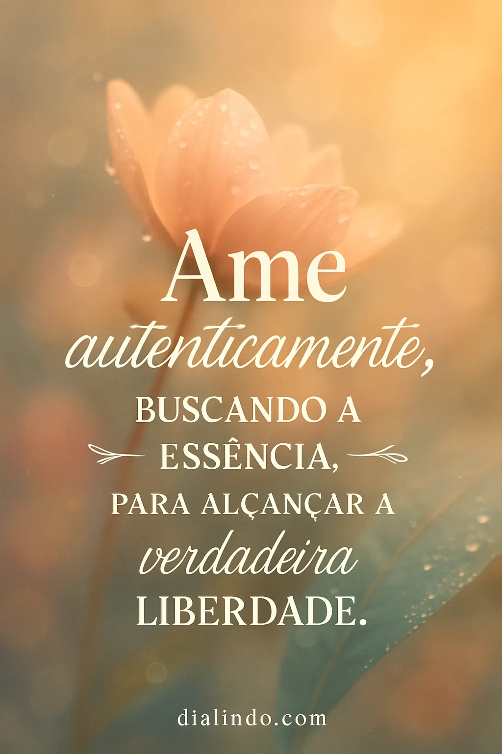 Liberdade Autêntica: Amar a Essência