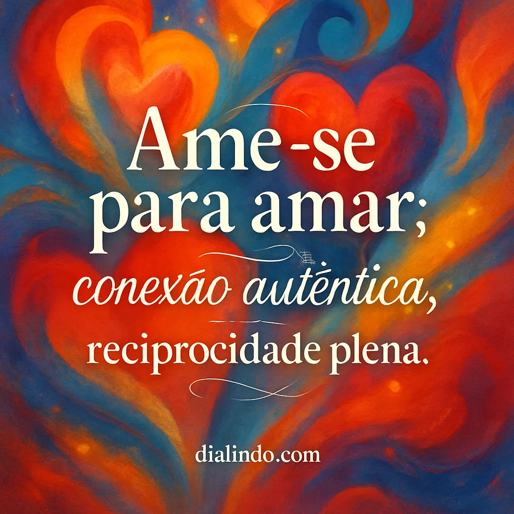 Autoamor: Conexão Recíproca