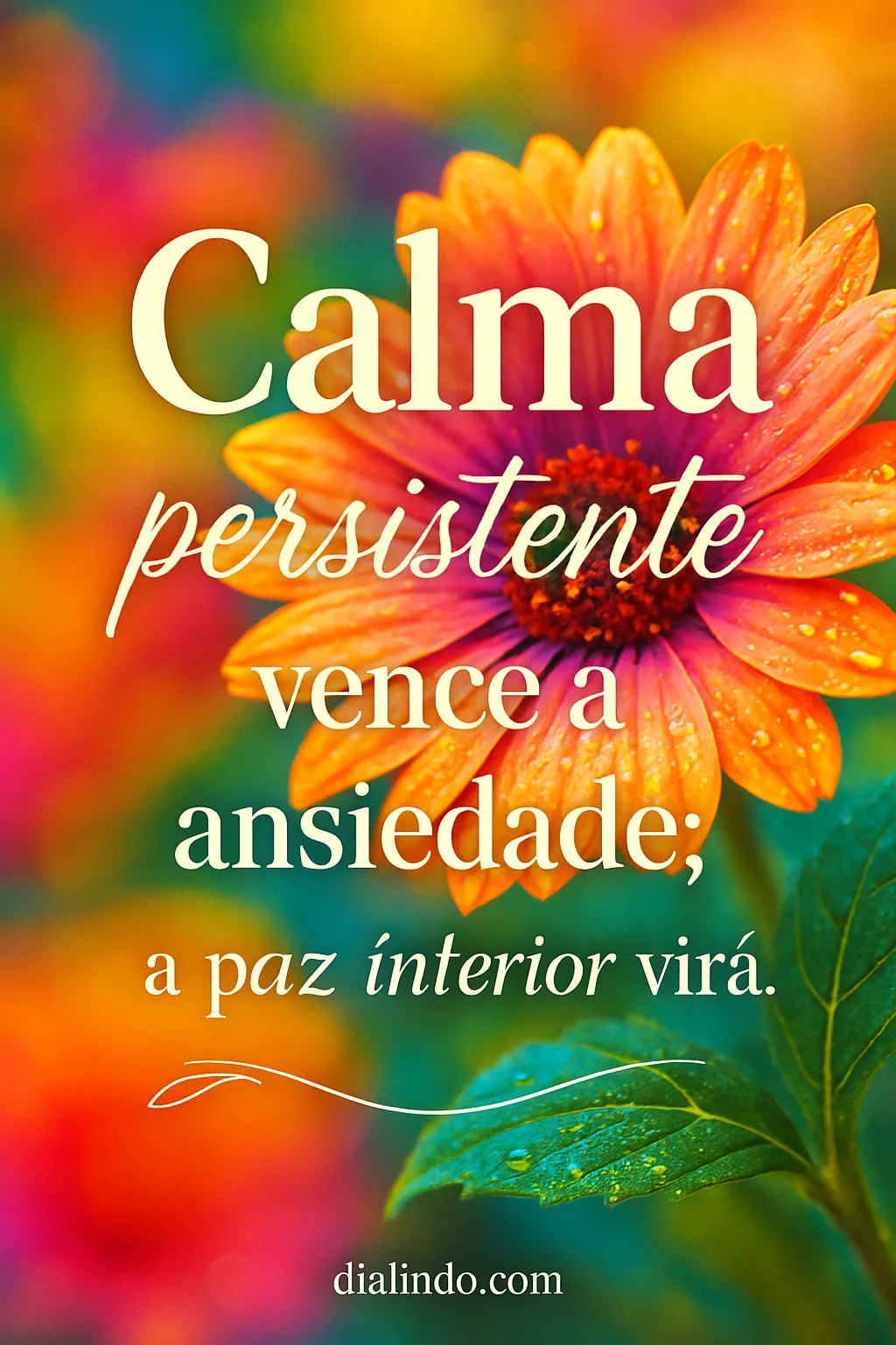 Persistência Serena: Paz Encontrada