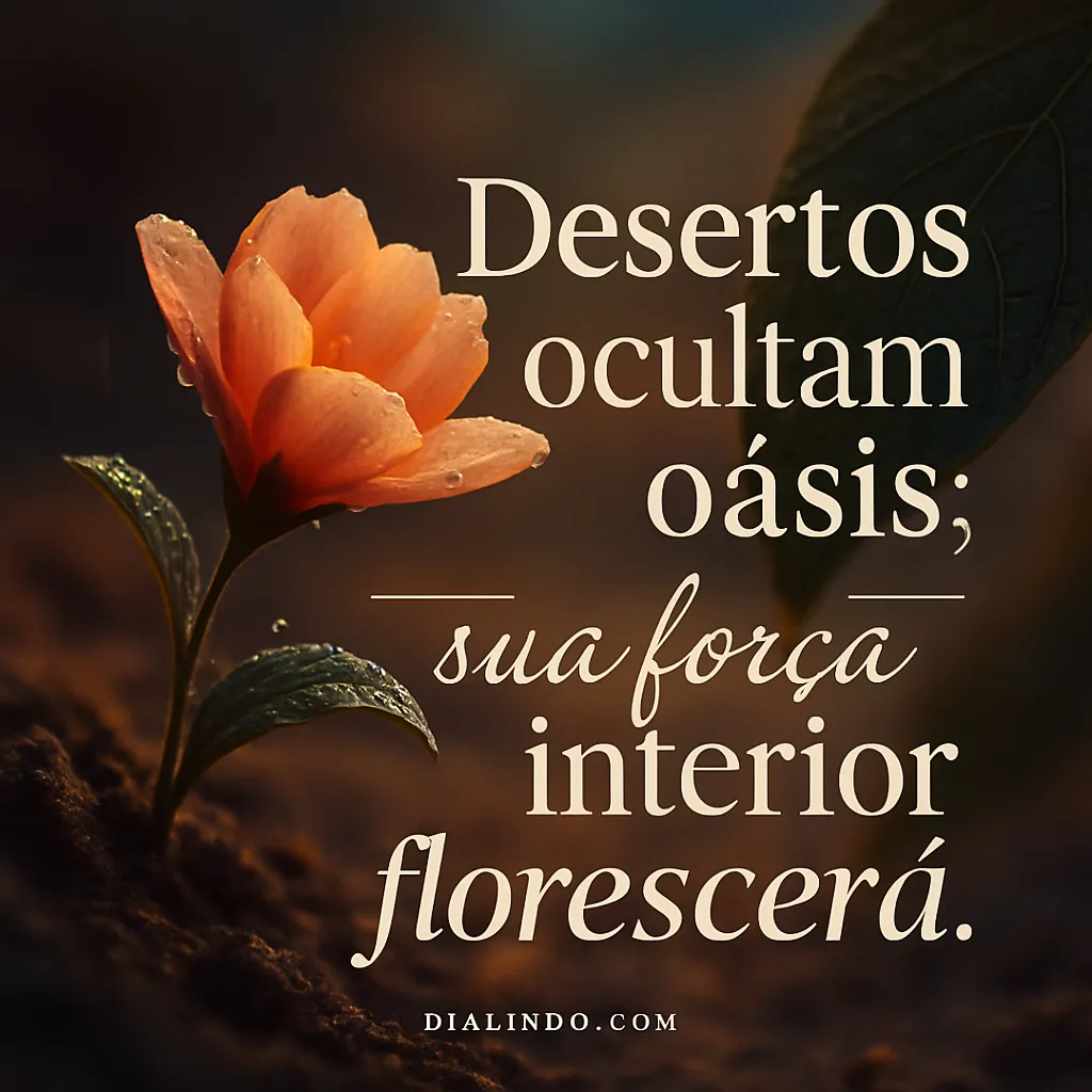 Desertos Floridos, Oásis Internos