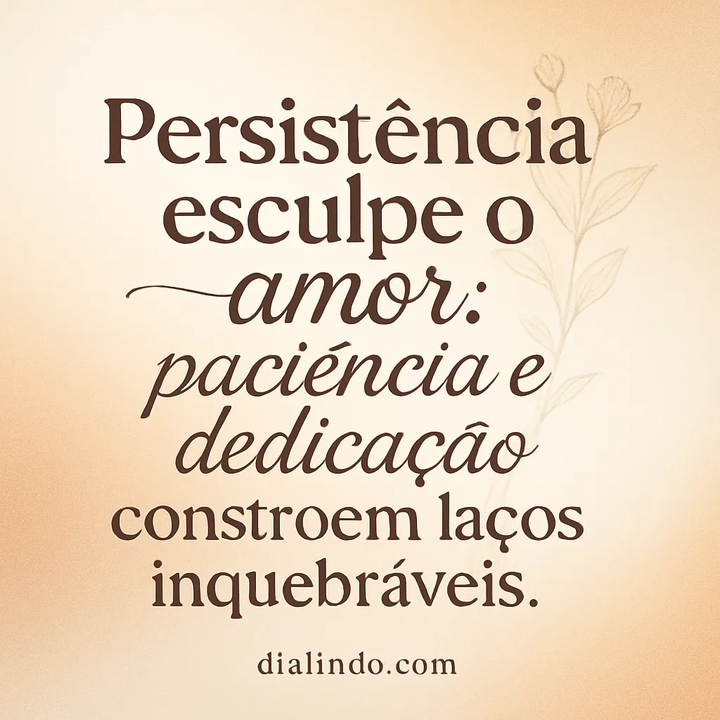 Amor Esculpido em Tempo