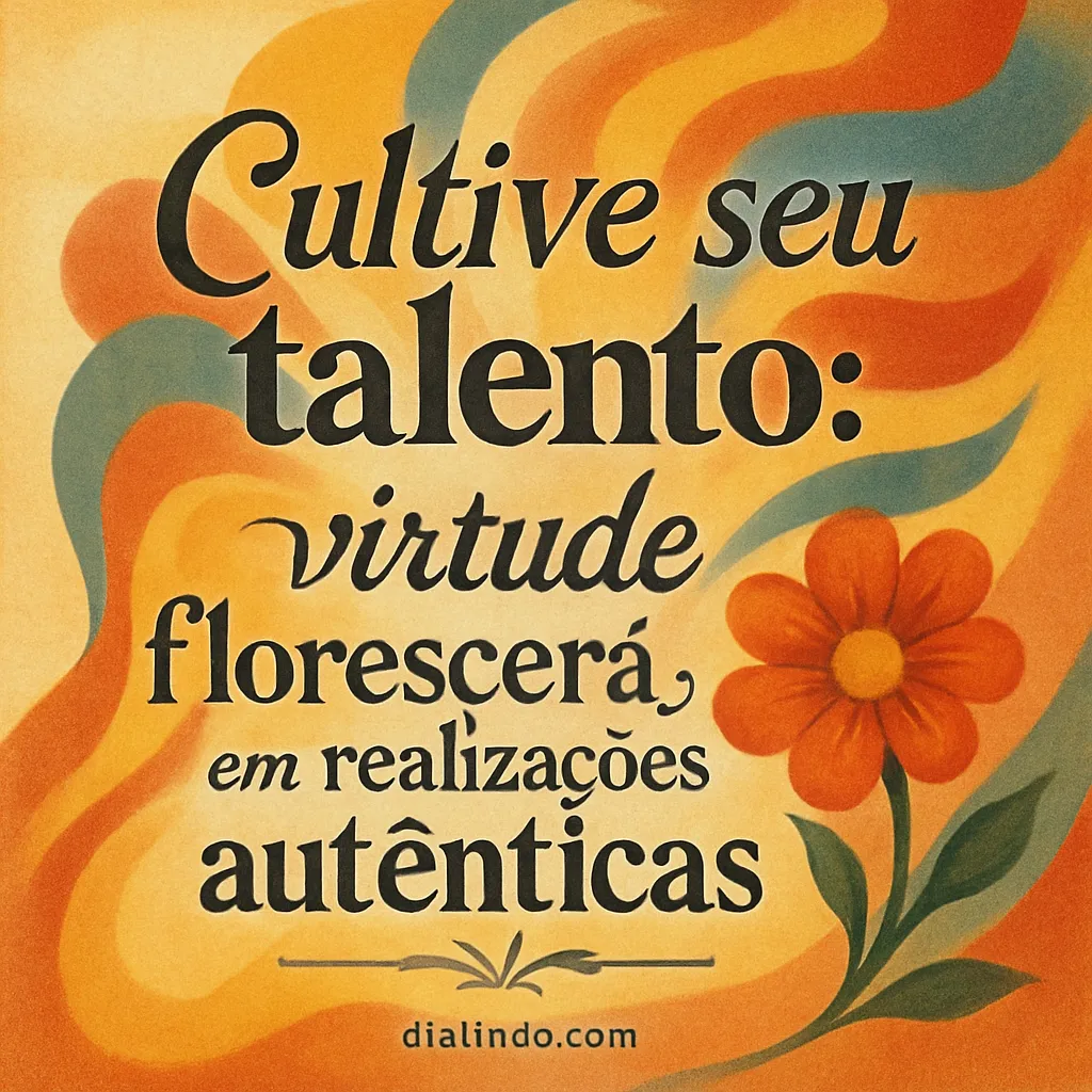 Talento: Virtuosidade em Flor