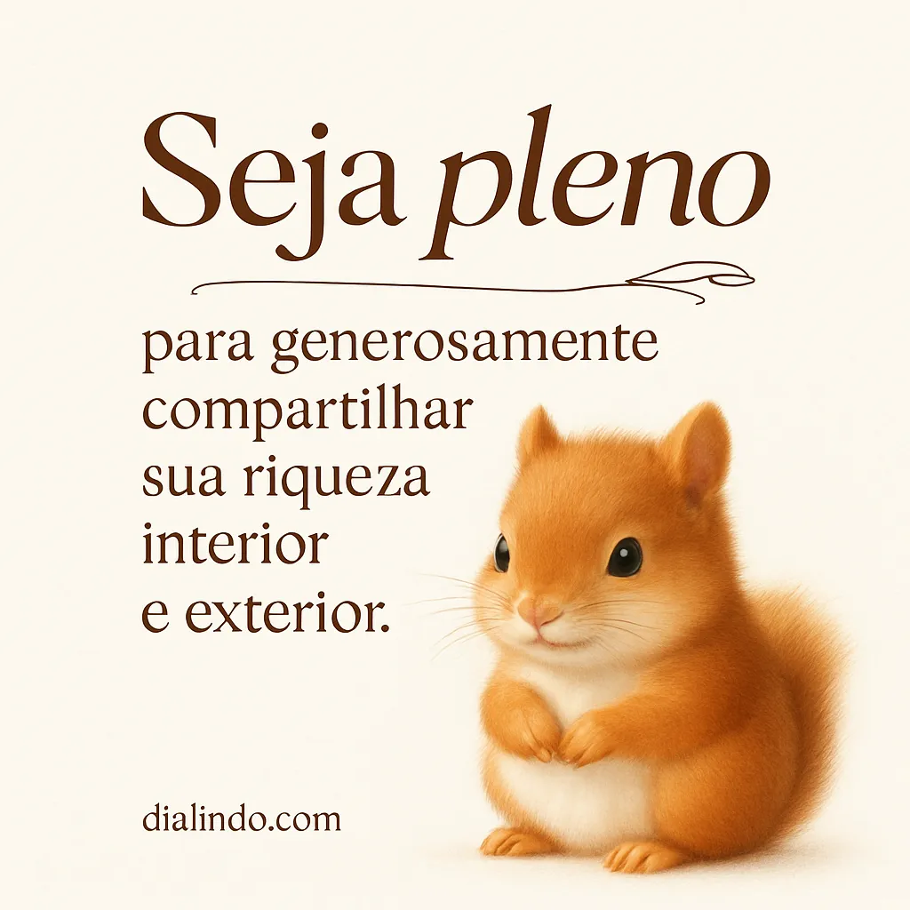 Plenitude: Compartilhando Abundância
