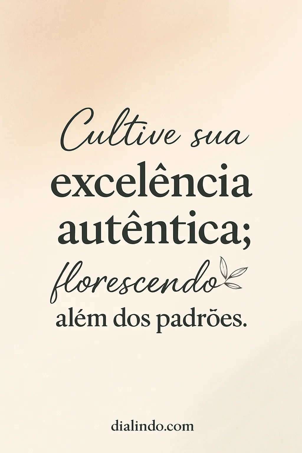 Autêntica Florescência Além