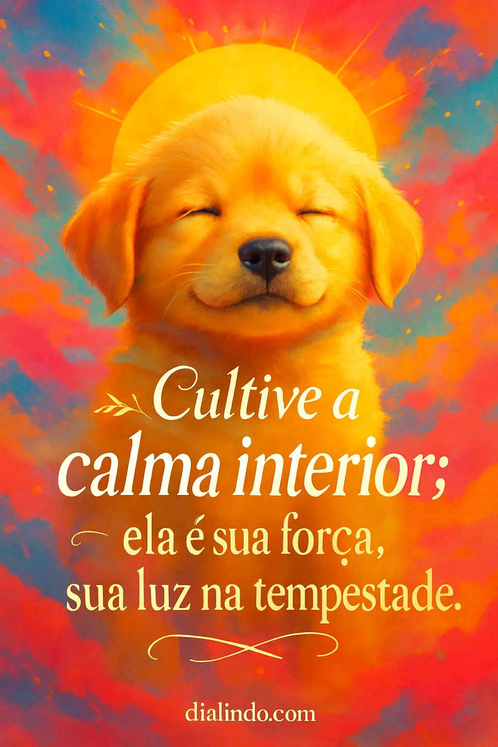 Calma: Luz na Tempestade