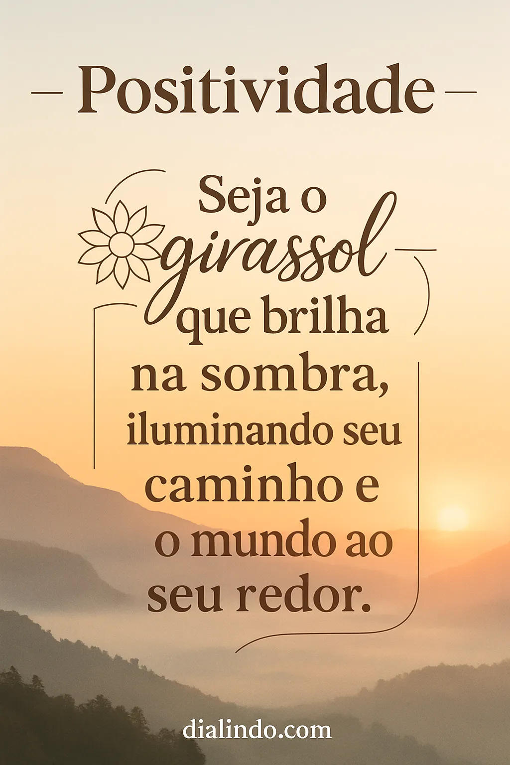 Brilho na Sombra do Mundo