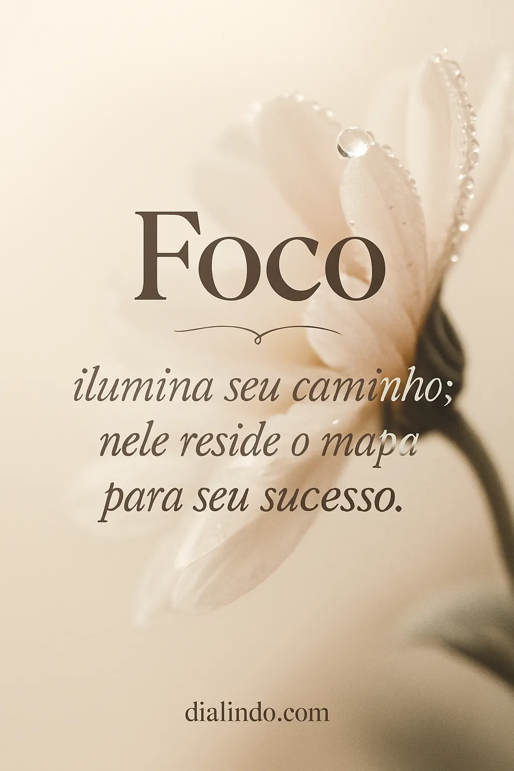 Foco: O Mapa do Sucesso