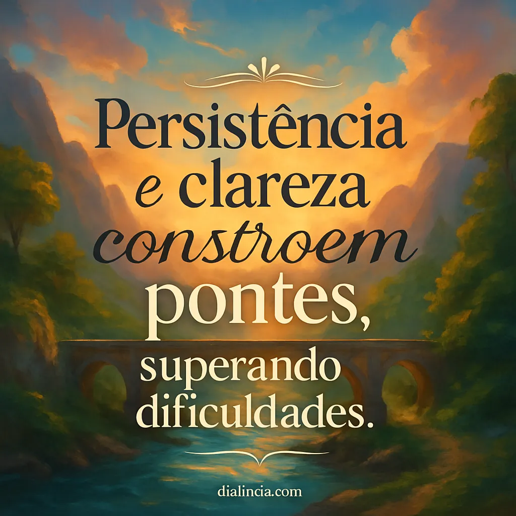 Pontes de Persistência e Clareza