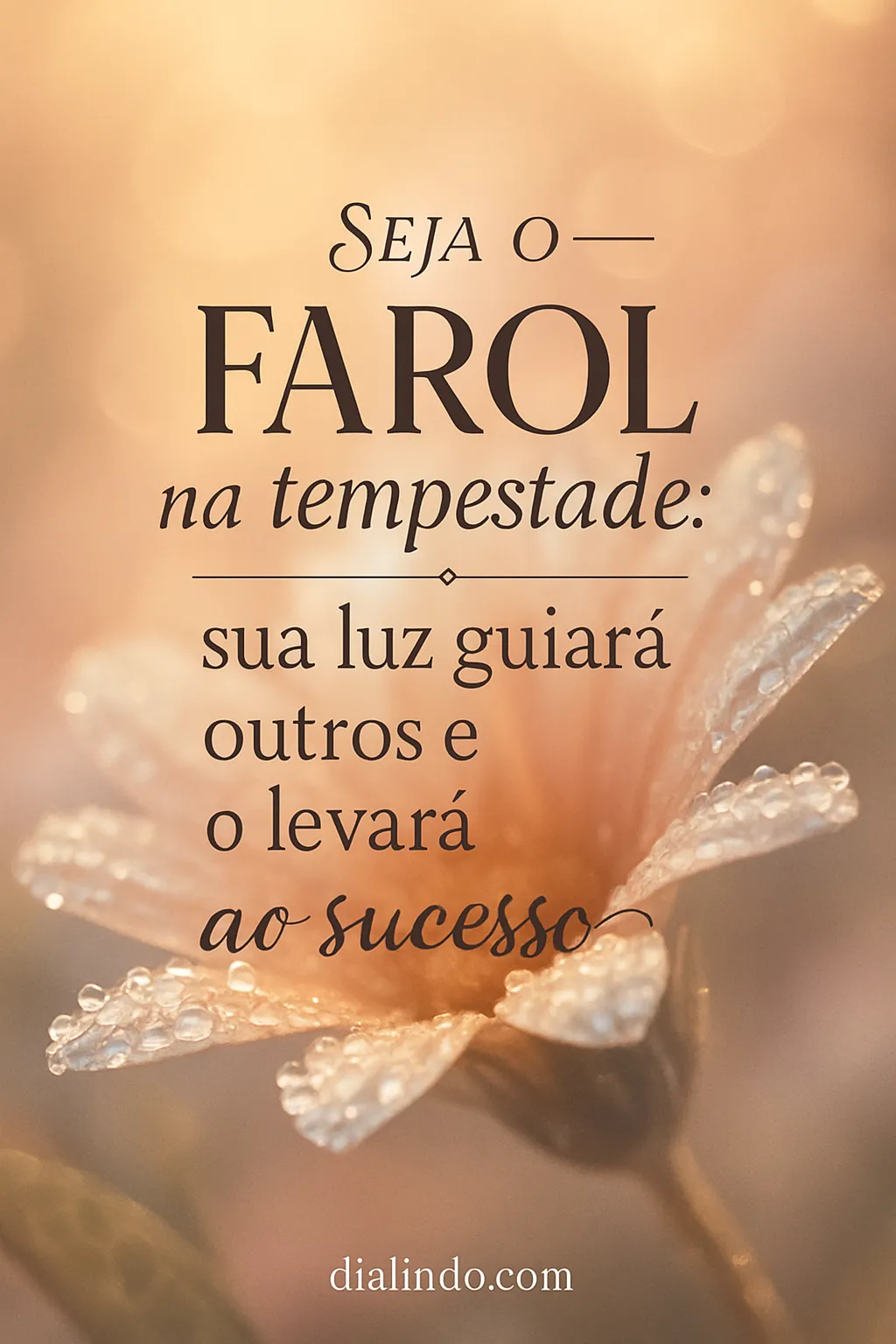 Ilumine a Tempestade