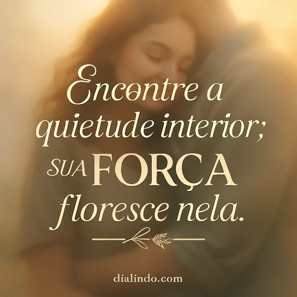 Quietude: Força em Flor