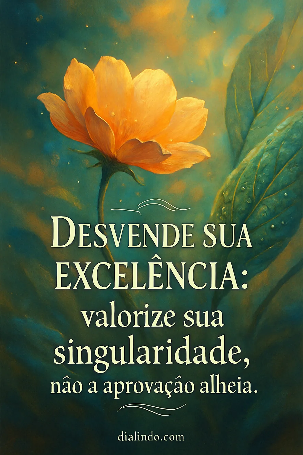 Singularidade: Sua Excelência Íntima