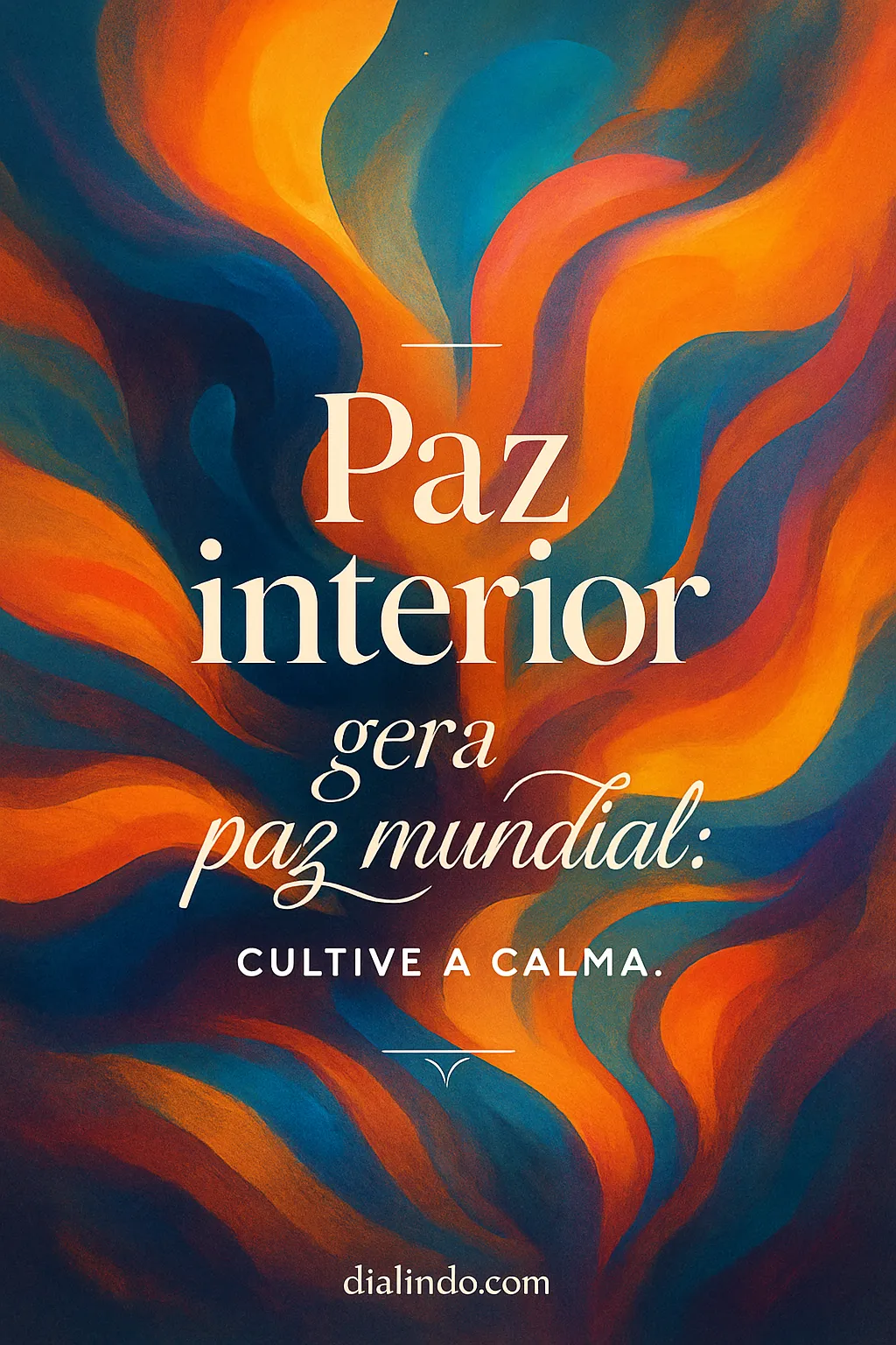 Calma Interior, Mundo em Paz