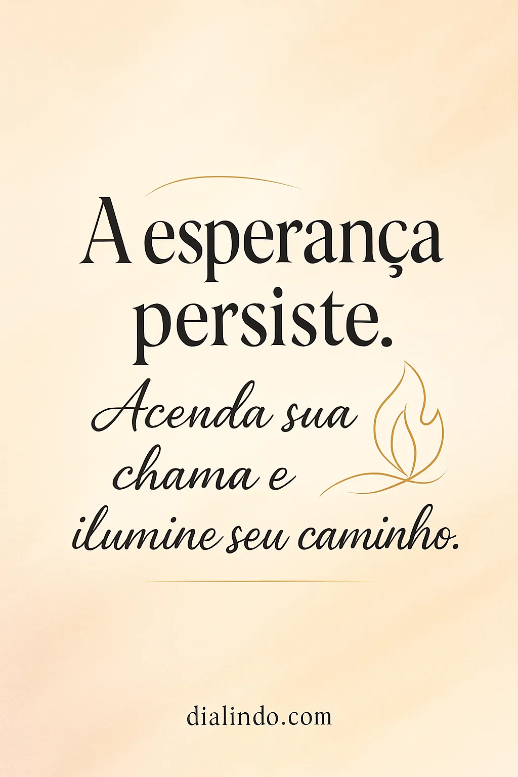 Chama Interior Iluminando