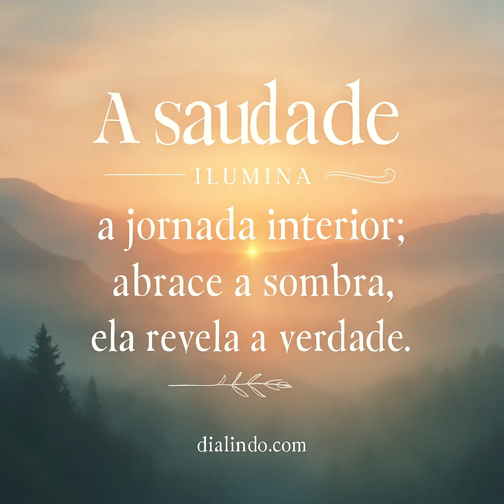 Saudade: Luz na Sombra