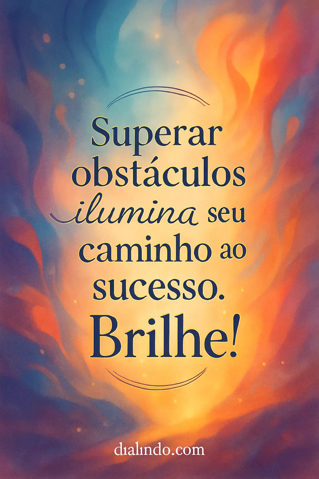 Obstáculos: Luz do Sucesso