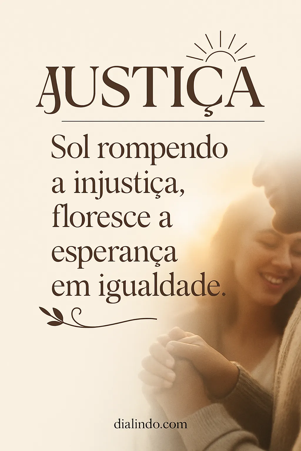 Esperança Floresce na Justiça