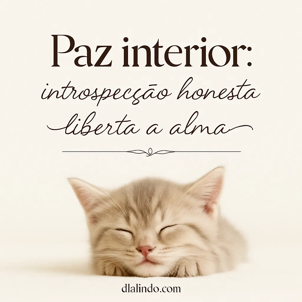 Alma Livre: Introspecção Honesta