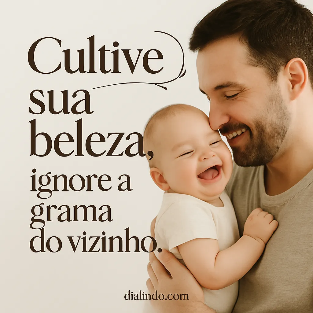 Floreça. Ignore a inveja.