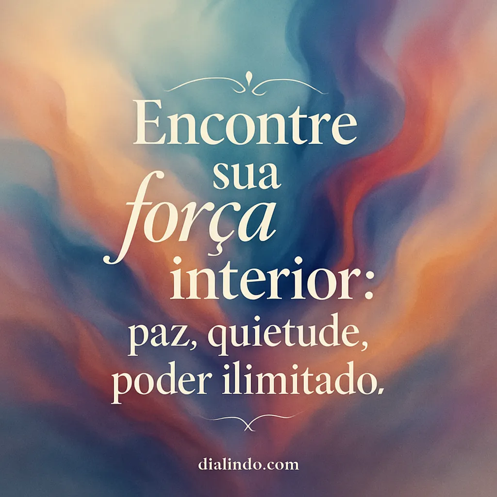 Sua Paz, Seu Poder Infinito