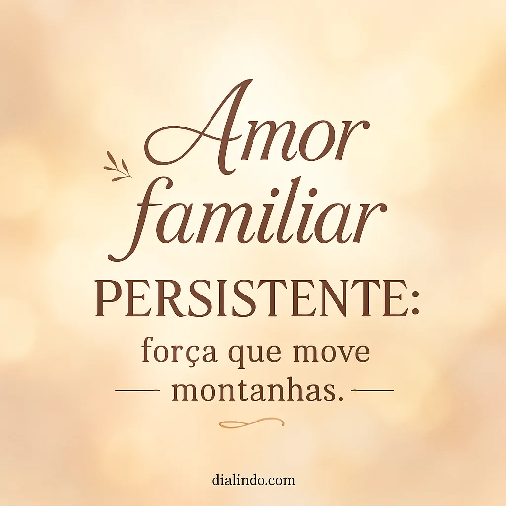 Laços Familiares: Força Inquebrável