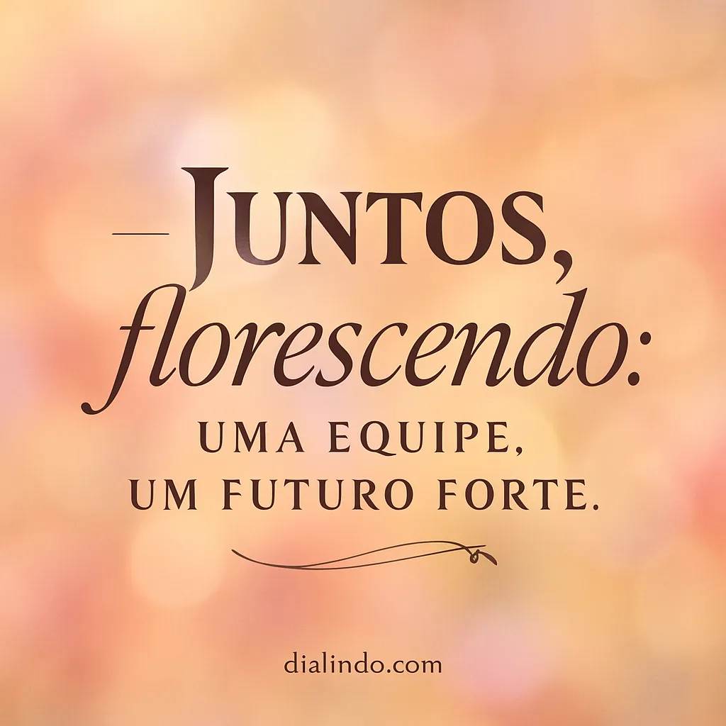 Florescendo em Unidade