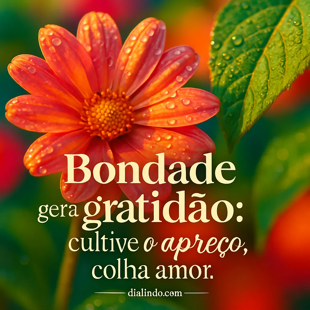 A Bondade Floresce Amor