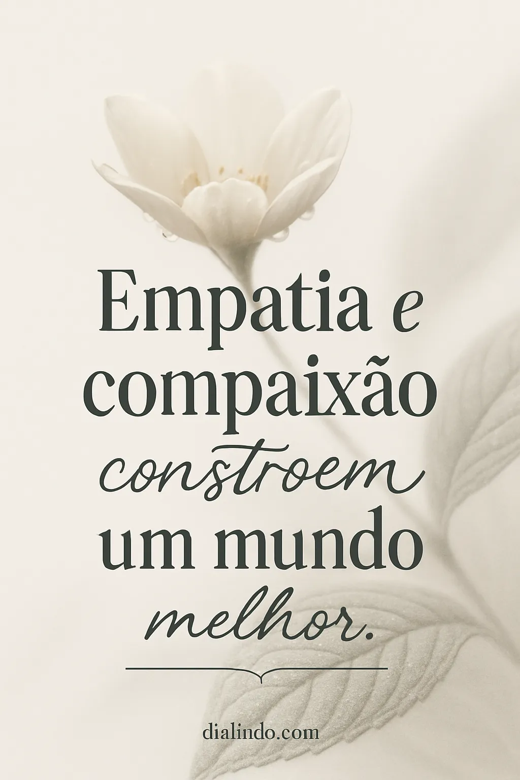 Construindo Mundos com Empatia