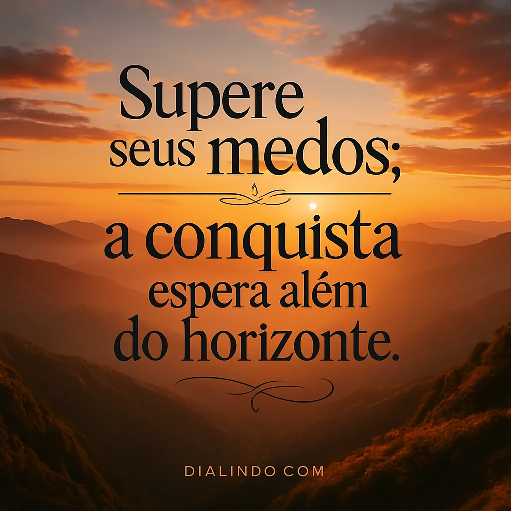 Medos Conquistados, Horizontes Abertos