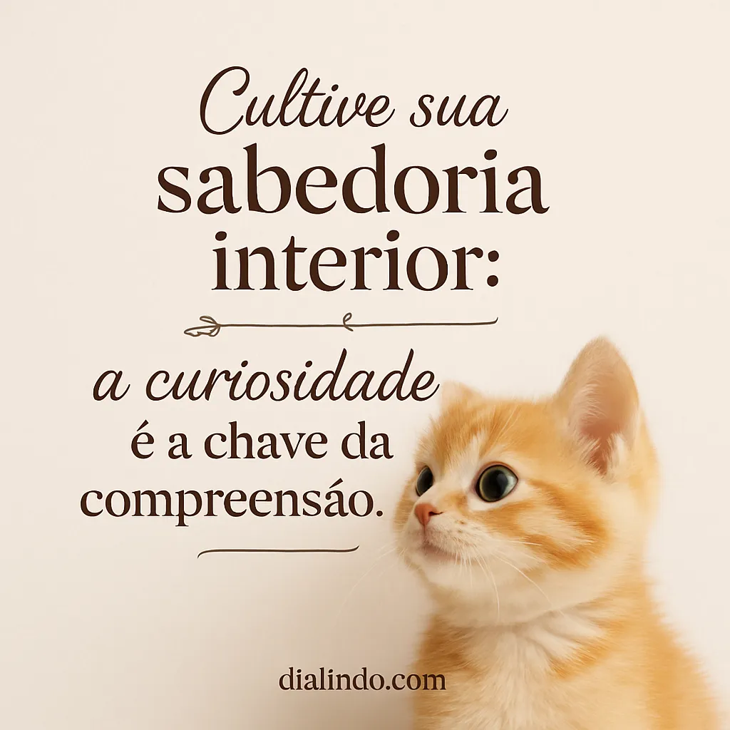 Curiososidad: Sabedoria Interior