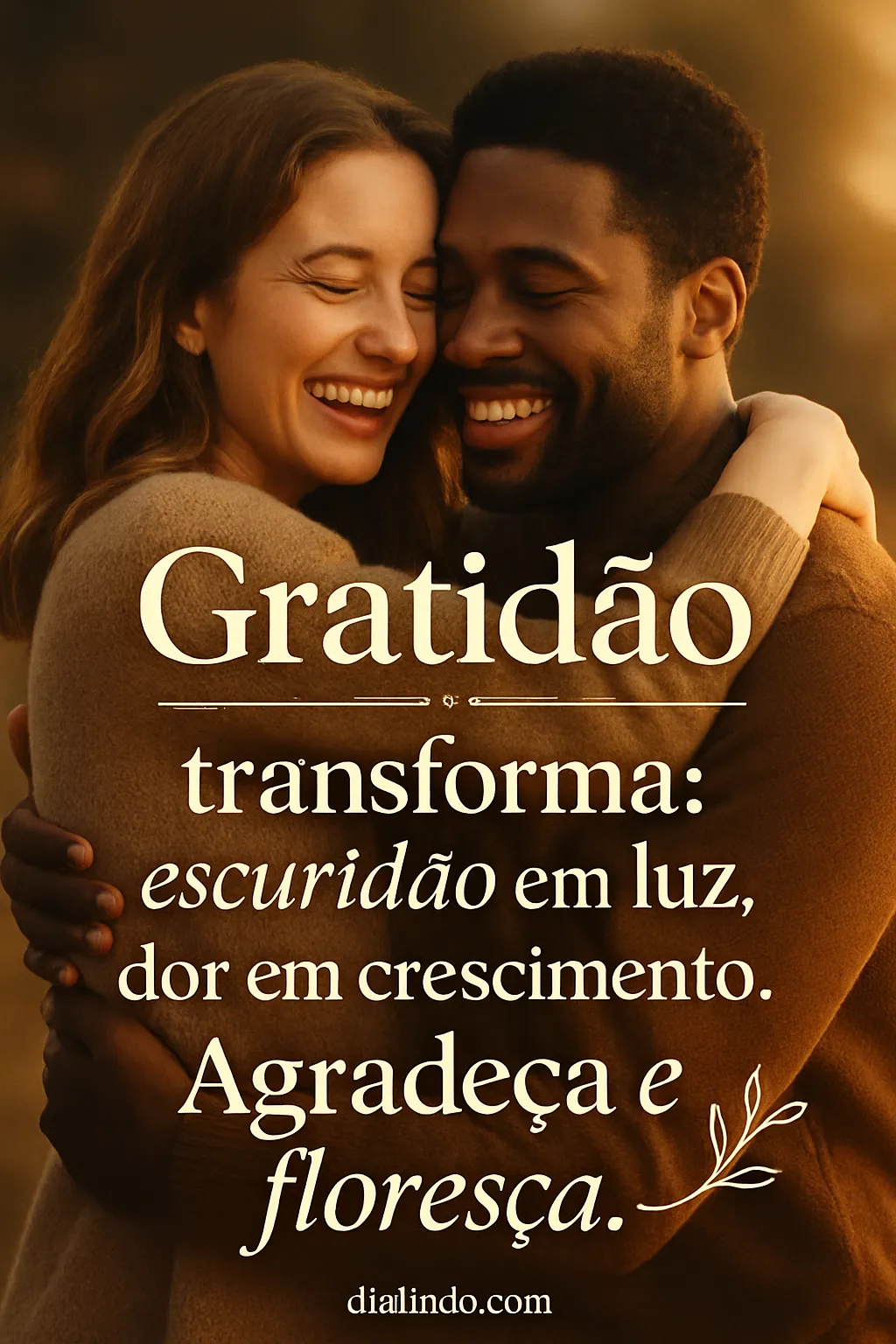 Gratidão: Florescer na Escuridão