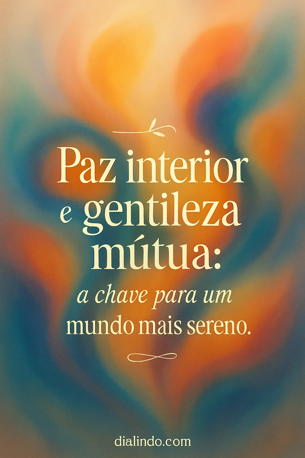 Serenidade: Gentileza Interior