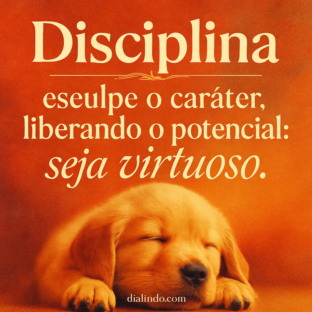 Virtude Forjada na Disciplina