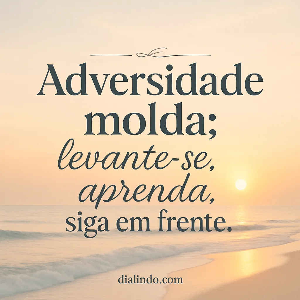 Resiliência: Forja o Caminho