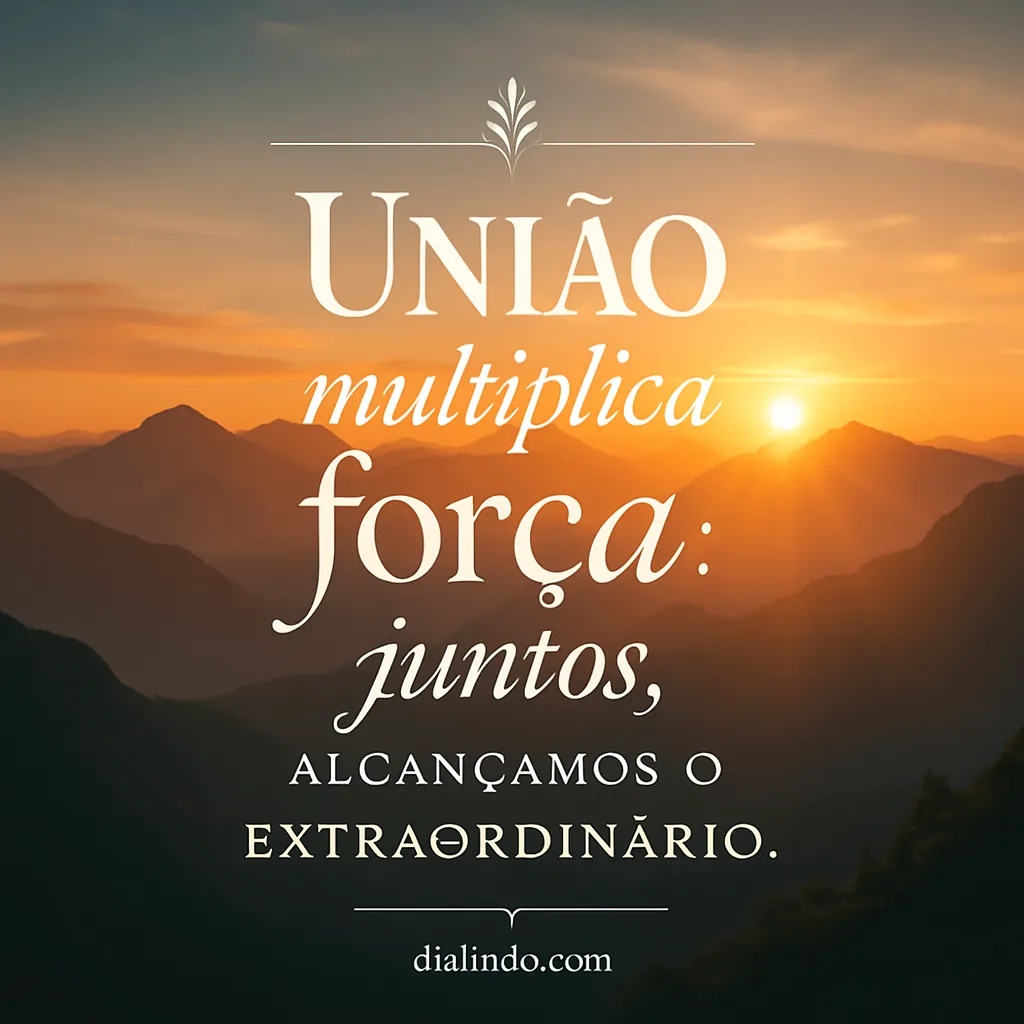 Sinérgia Extraordinária: Juntos