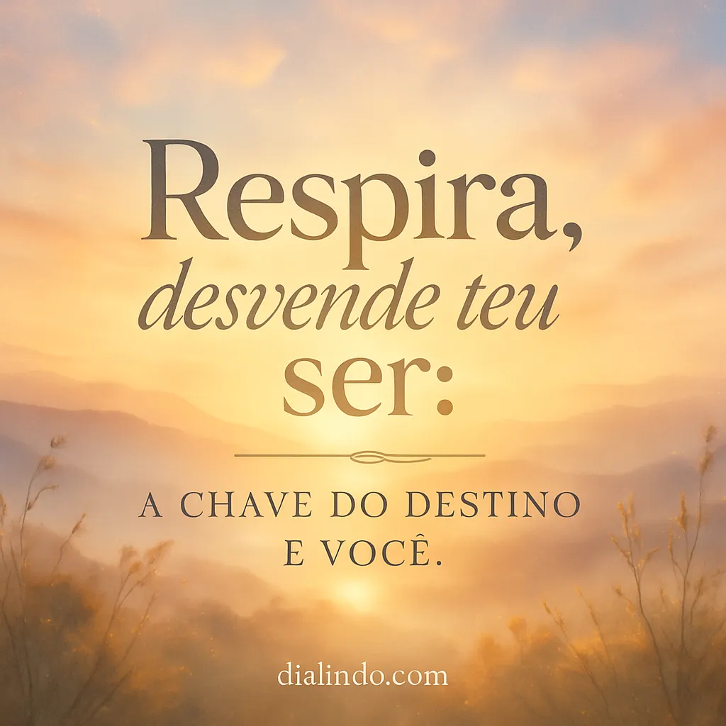 Seu Destino, Sua Respiração