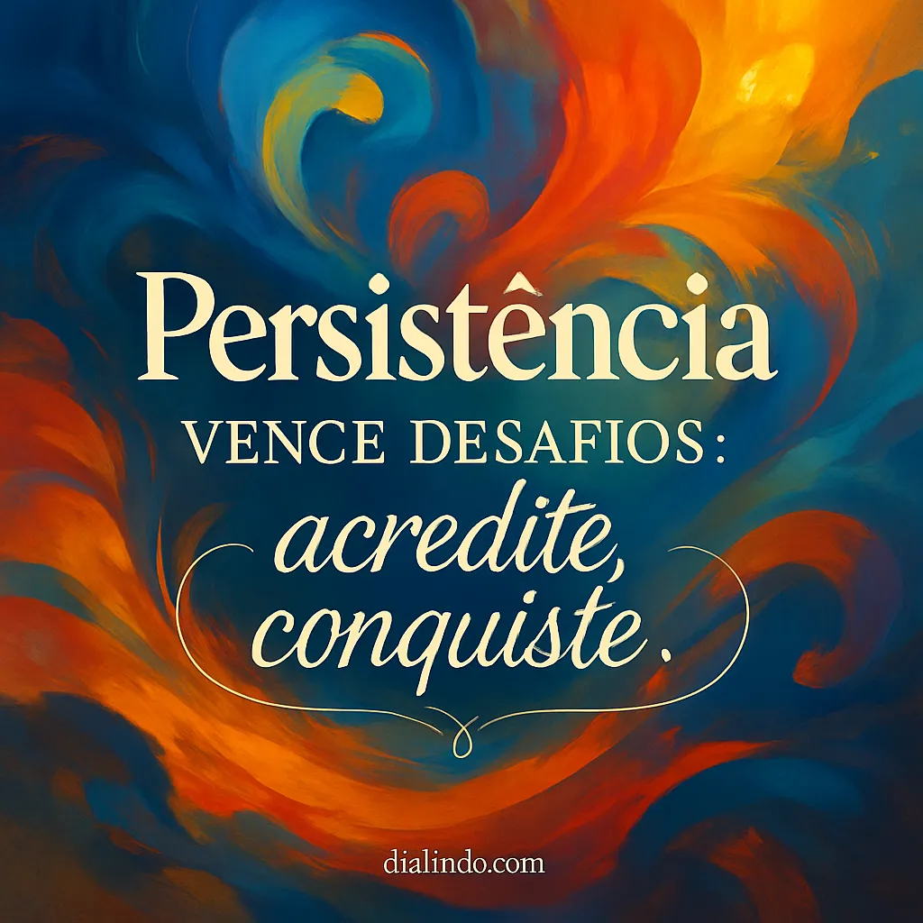Persistência: Chave do Triunfo