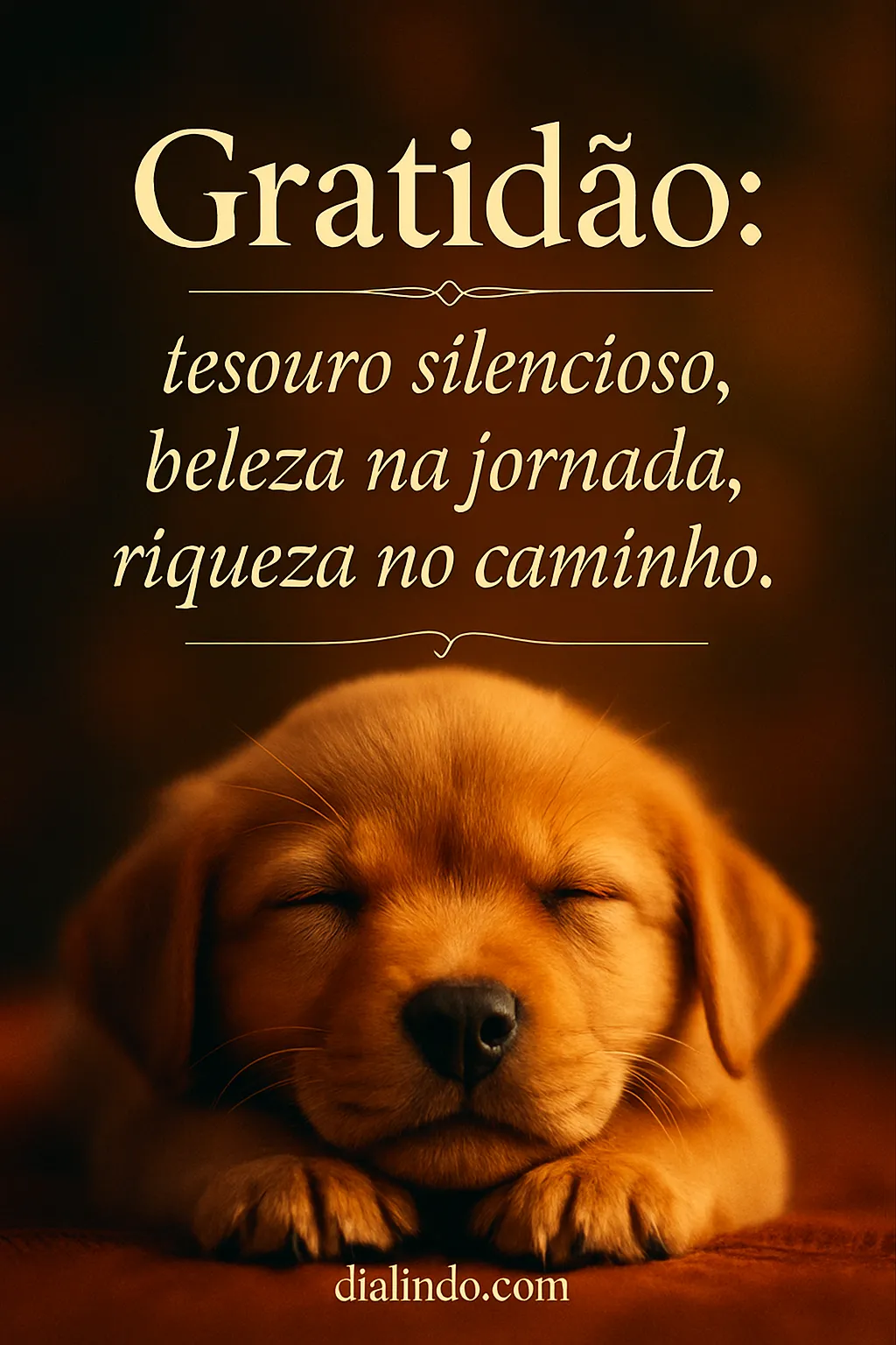 Gratidão: Silêncio Riqueza