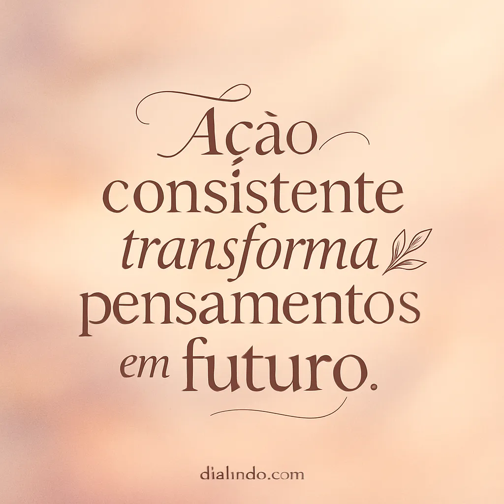 Pensamentos em Ação: Futuro