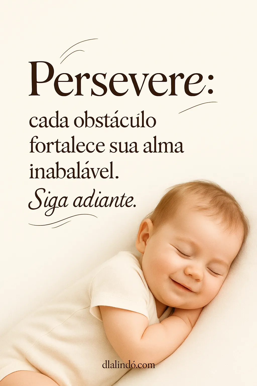 Alma Inabalável: Persevere